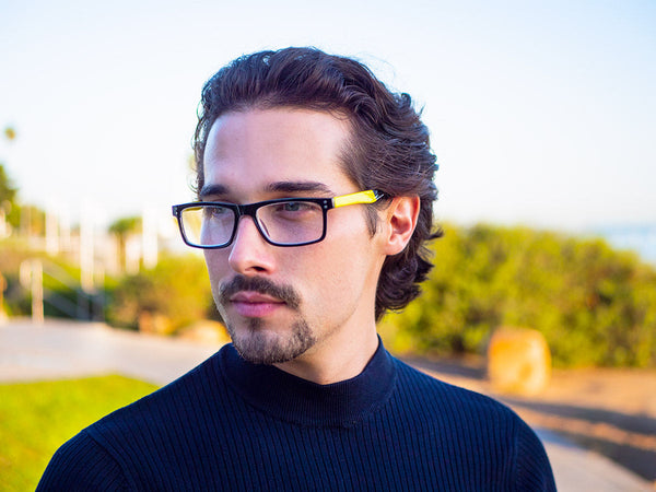 Aj Morgan Stylish Funky Rectangular Reading Glasses For Men & Women | 54357 – Racers