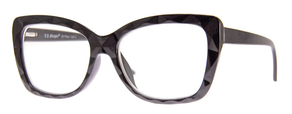aj morgan Stylish & Hip Beveled Cat-Eye Reading Glasses for Women | 86040 - Responsible