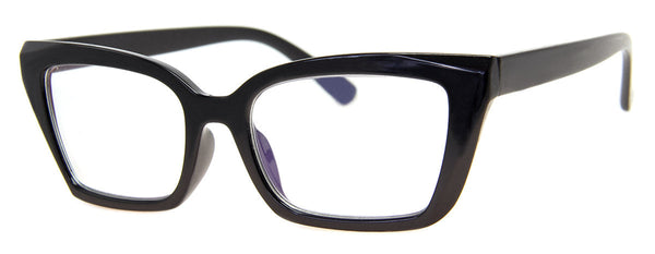 aj morgan Stylish & Hip Blue Light Computer Glasses for Men & Women | 59258 - See Ya (Blue-Light Computer Glasses)