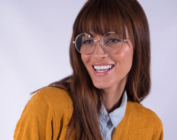 Aj Morgan Stylish Metal Round Reading Glasses For Men And Women | 70010 - Oh