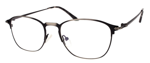 aj morgan Stylish Metal Round Reading Glasses for Men and Women | 70014 - Tombstone