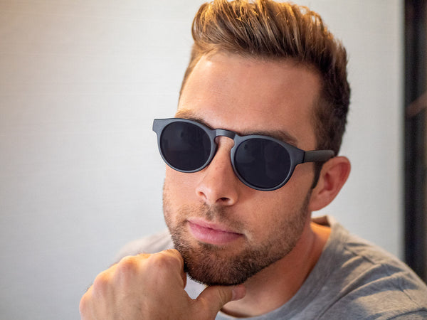 Aj Morgan Sunglass Readers In A Vintage Round Frame | 39060 - Calm