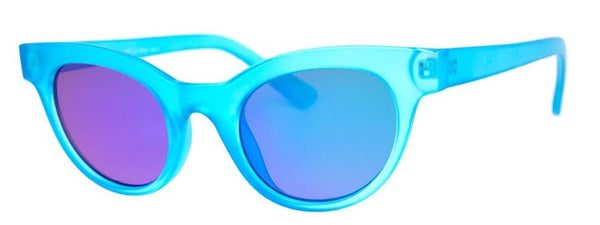 aj morgan Trendy Fun Colored Vintage-Inspired Cat-Eye Sunglasses / Bold Mountain - 88482