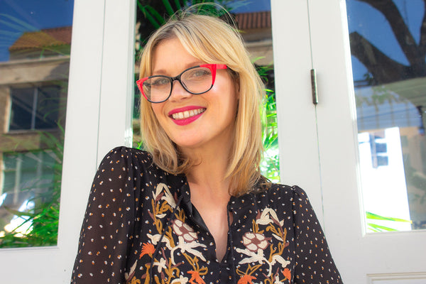 Aj Morgan Two-Tone Cat-Eye Reading Glasses For Women | 39138 Dessert