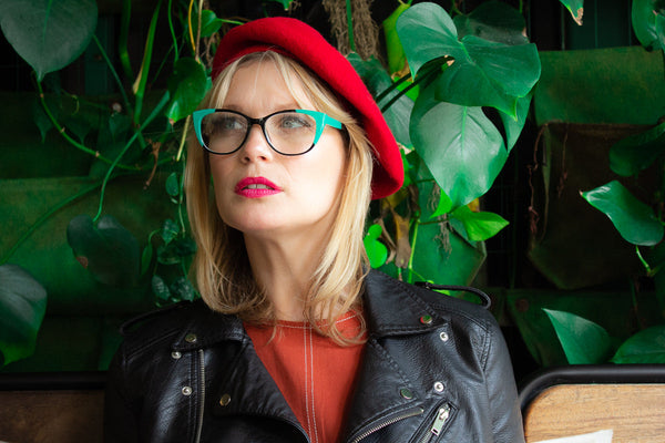 Aj Morgan Two-Tone Cat-Eye Reading Glasses For Women | 39138 Dessert