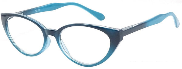 aj morgan Two Toned Cat-Eye Reading Glasses for Women / 54380 Friendly Type