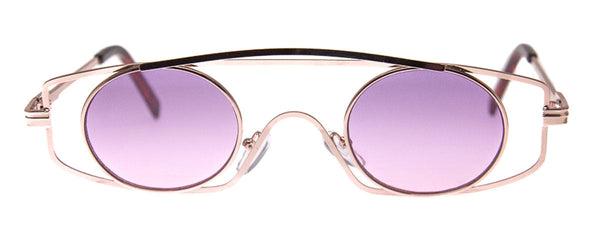 Aj Morgan Unique Small Metal Geometric Sunglasses For Men & Women / Mini Me - 88585