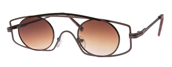 aj morgan Unique Small Metal Geometric Sunglasses for Men & Women / Mini Me - 88585