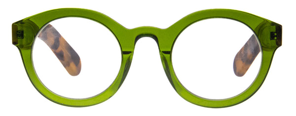 Aj Morgan Unisex Chunky Oval Readers In A Handmade Acetate Frame / 69221 Pokey
