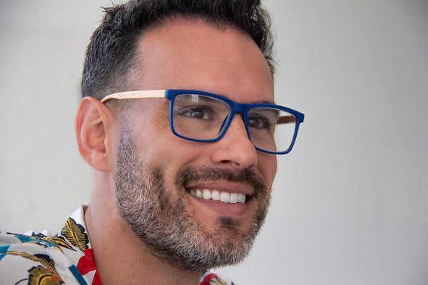 Aj Morgan Unisex Rectangular Readers With Wood Like Temples For Women And Men / 81067 Reliable