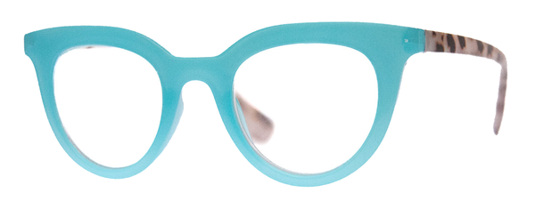 Aj Morgan Vintage-Inspired Cat-Eye Readers In Fun Two-toned Color Options For Women / 54430 Margo