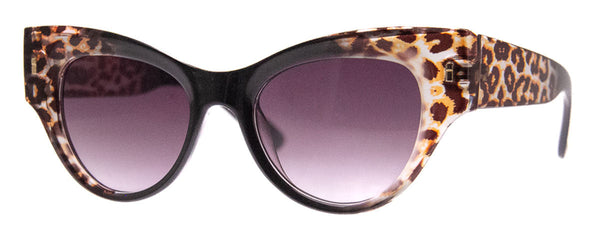 aj morgan Vintage-Inspired Cat-Eye Sunglases with retro animal prints for Women and Men / Coquettish - 81075