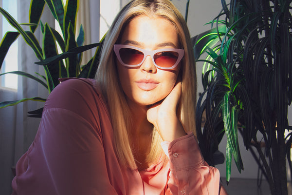 Aj Morgan Vintage Inspired Cat-Eye Sunglasses / Myrtle - 39175