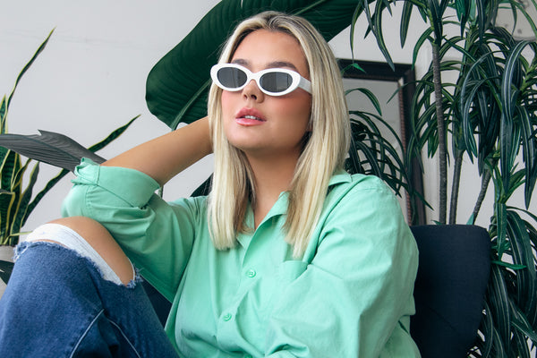 Aj Morgan Vintage Inspired Cat-Eye Sunglasses / Tina - 86045