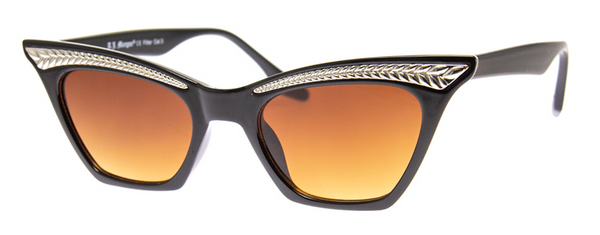 aj morgan Vintage Inspired Embellished Cat-Eye Sunglasses / 81057 - Queen of Device