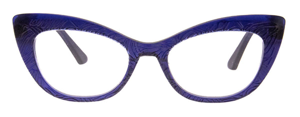 Aj Morgan Vintage Inspired Etched Cat-Eye Optical Quality Readers For Women / 69217 Cutie Pie