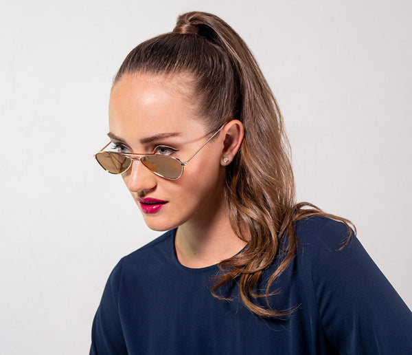 Aj Morgan Vintage-Inspired Funky Oval Metal Sunglasses | 59199 - Snippet
