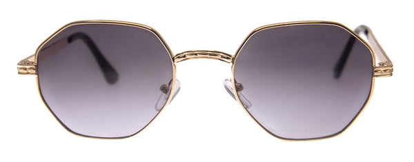 Aj Morgan Vintage Inspired Geometric Metal Sunglasses For Men And Women / I.P.O. - 86053