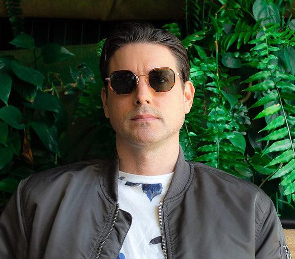 Aj Morgan Vintage Inspired Geometric Sunglasses For Men And Women / 88546 Genius