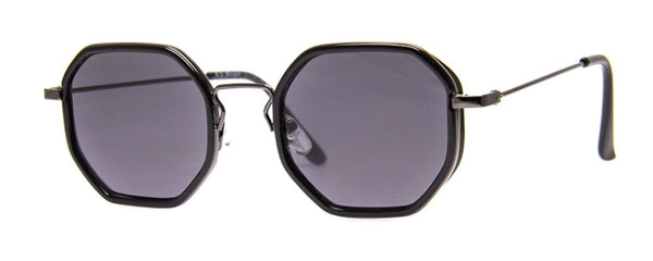 aj morgan Vintage Inspired Geometric Sunglasses for Men and Women / 88546 Genius