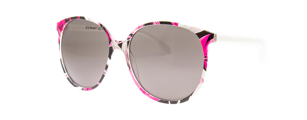 aj morgan Vintage Inspired Oversized Printed Sunglasses for Women / Calypso - 53873
