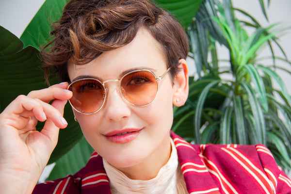 Aj Morgan Vintage Inspired Round Metal Sunglasses For Men And Women / 81046 Winners