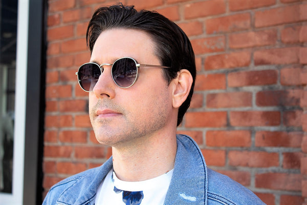 Aj Morgan Vintage Inspired Round Metal Sunglasses For Men And Women / 81046 Winners