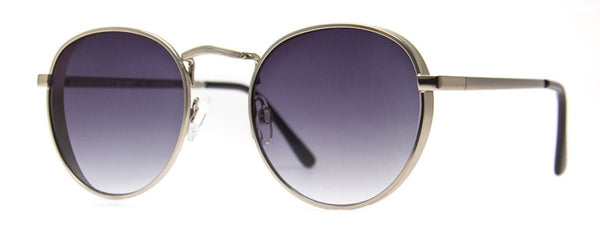 aj morgan Vintage Inspired Round Metal Sunglasses for Men and Women / 81046 Winners
