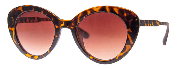 aj morgan Vintage-Inspired Rounded Cat-Eye Eye Sunglasses for Women / 84118 Caress