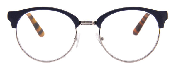 Aj Morgan Vintage-Inspired Rounded Readers With Metal Accent For Women And Men / 54406 Madison Ave