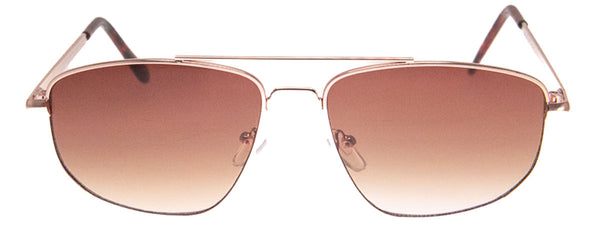 Aj Morgan Vintage-Inspired Slim Metal Unisex Sunglasses For Men And Women / Ellis - 88586