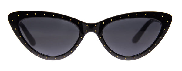 Aj Morgan Vintage Inspired Studded Cat-Eye Sunglasses For Women / 84109 Never Lonely