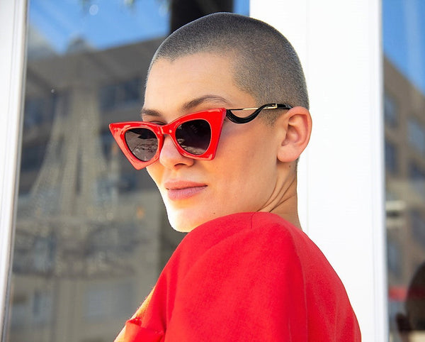 Aj Morgan Vintage-Inspired Unique Cat-Eye Sunglasses For Women / 81045 Intergalactic