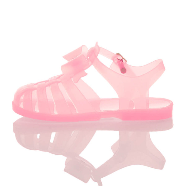Ajvani Flat Bow Jelly 90's Sandals - U2453