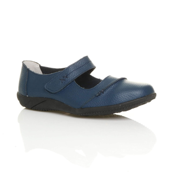ajvani Flat Comfort Mary Jane Shoes - H6805
