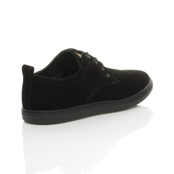Ajvani Flat Lo-Top Desert Trainers Plimsolls - N3258