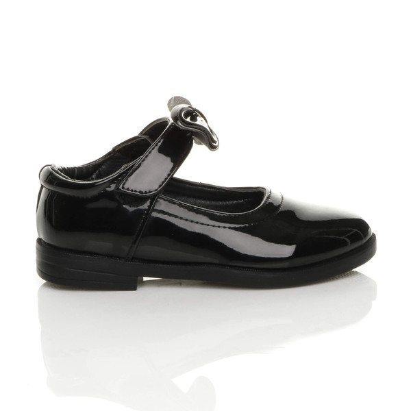 Ajvani Flat Smart Bow Mary Jane Shoes - E9066
