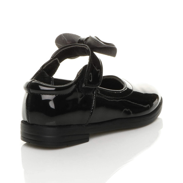 Ajvani Flat Smart Bow Mary Jane Shoes - E9066