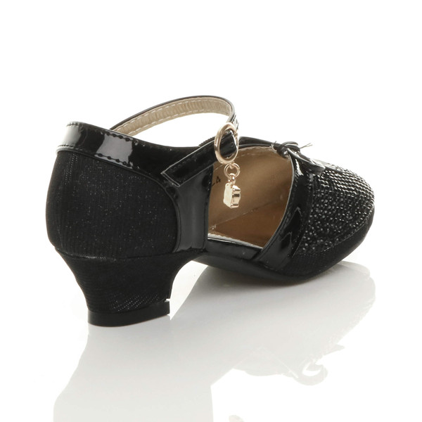 Ajvani Heeled Diamante Sandals Shoes - S7789