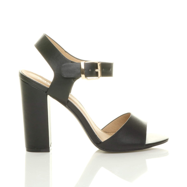Ajvani High Block Heel Sandals - X8050