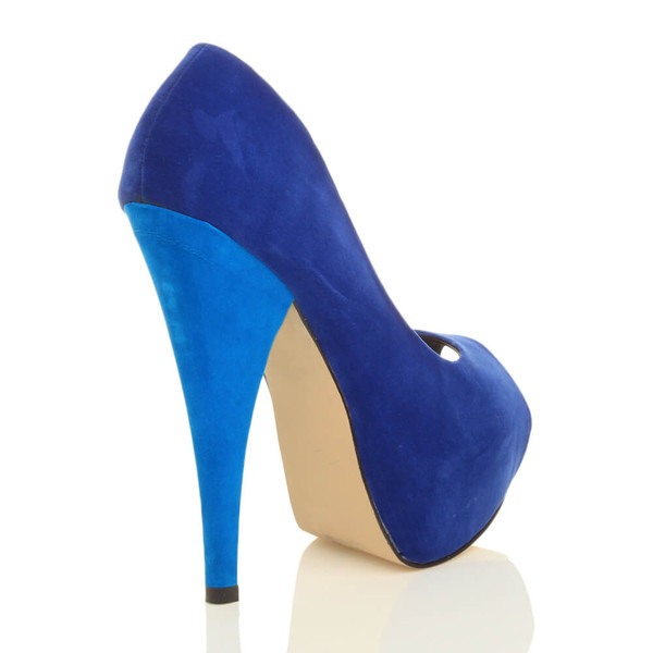 Ajvani High Heel Peep Toe Platform Shoes - W8554