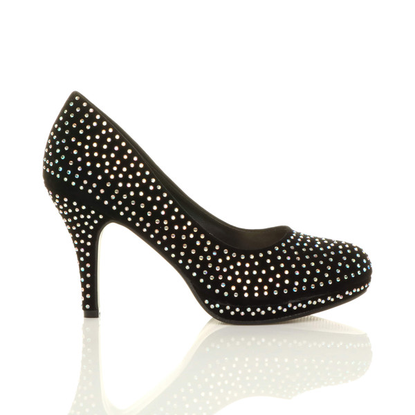 Ajvani High Heel Platform Court Shoes - D8196