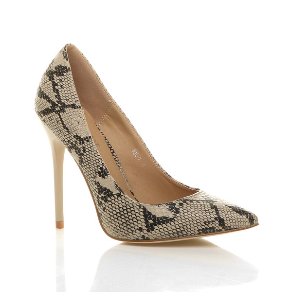 ajvani High Heel Pointed Court Shoes - L0412