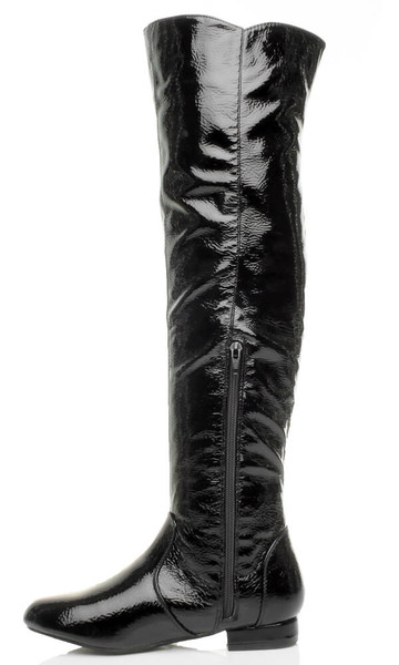 Ajvani Low Heel Chelsea Over The Knee Boots - M0175