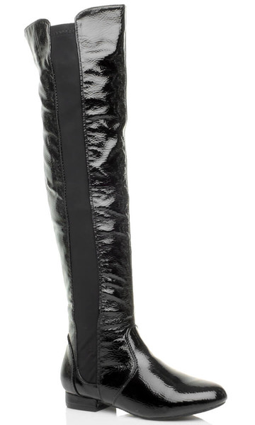 ajvani Low Heel Chelsea Over The Knee Boots - M0175