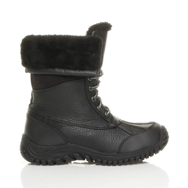 Ajvani Low Heel Winter Snow Ankle Calf Boots - O1698