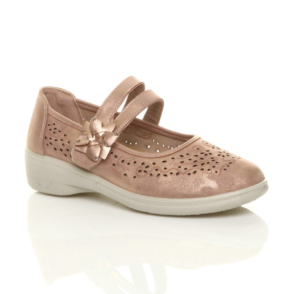 ajvani Mary Jane Grip Sole Comfort Shoes - O2556