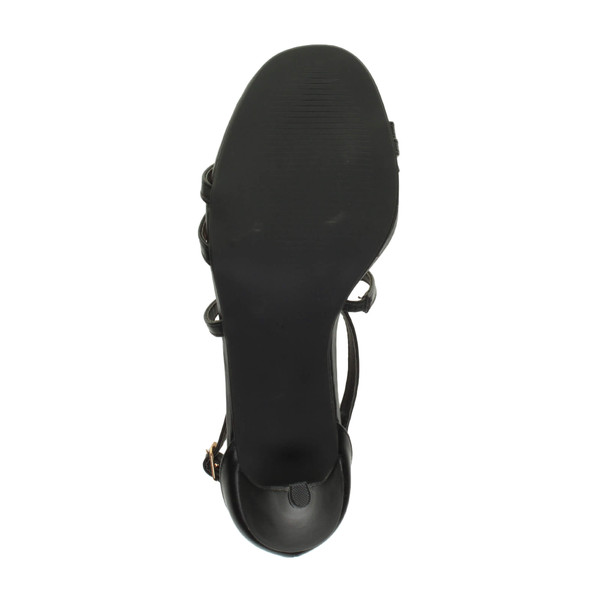 Ajvani Mid Heel Strappy Crossover Sandals - H9305