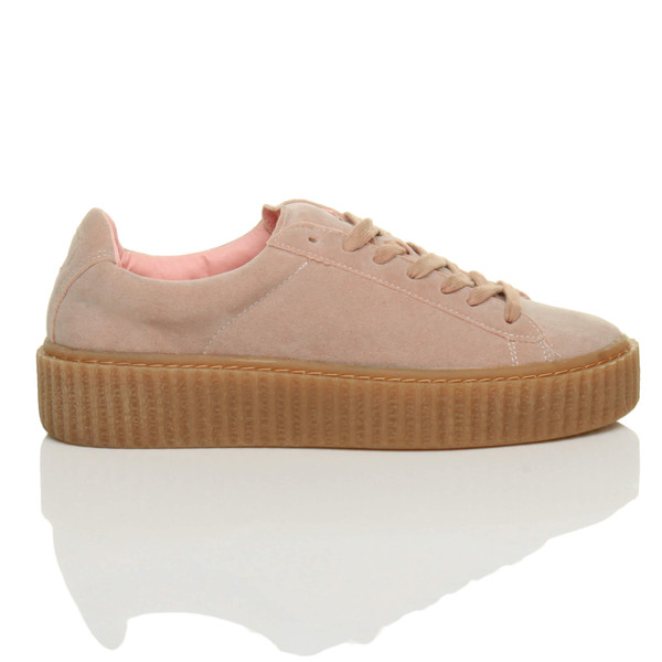 Ajvani Platform Flatform Creepers Trainers - Y6222