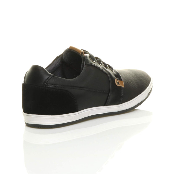 Ajvani Flat Contrast Lo-Top Trainers Plimsolls - L9199